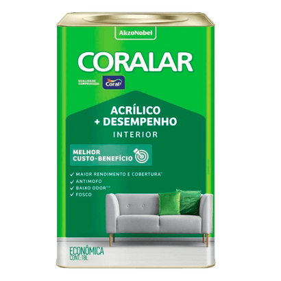 TINTA ACRILICA 18 LT FOSCA CORALAR