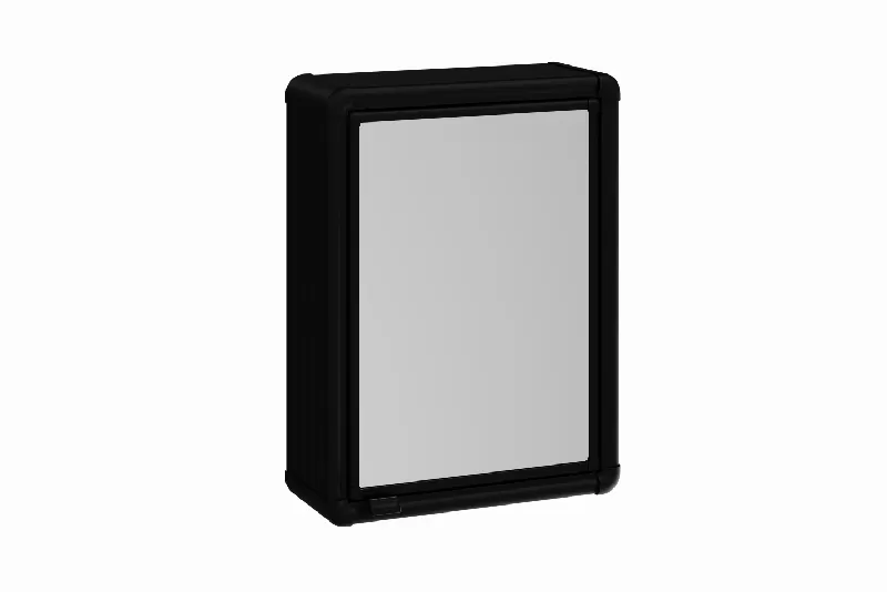 ARMARIO SOBREPOR ALUMINIO 01 PORTA LBP12S