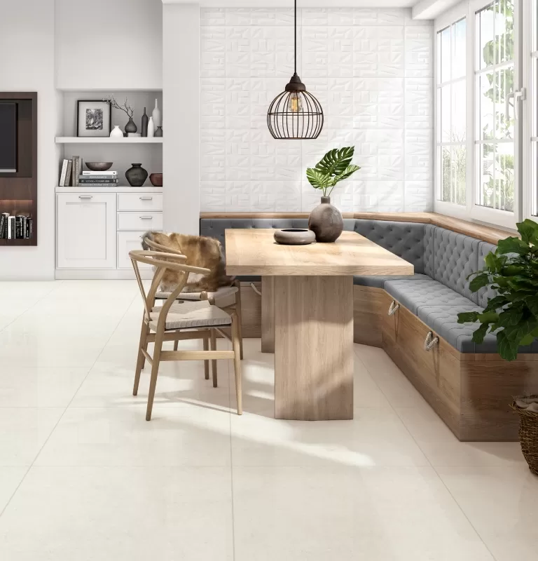PISO CRISTALATO 74X74 LISSE WHITE POLIDO RETIFICADO