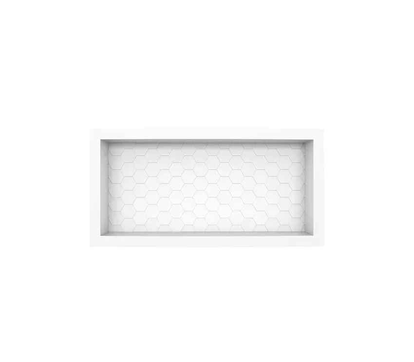 NICHO PARA BANHEIRO 660MM INJETADO BRANCO