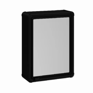 ARMARIO SOBREPOR ALUMINIO 01 PORTA LBP12S