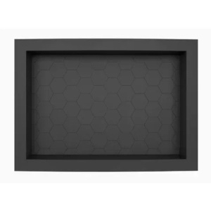 NICHO PARA BANHEIRO 460MM INJETADO PRETO