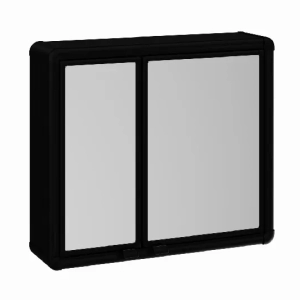 ARMARIO SOBREPOR 02 PORTAS LBP/16S PRETO