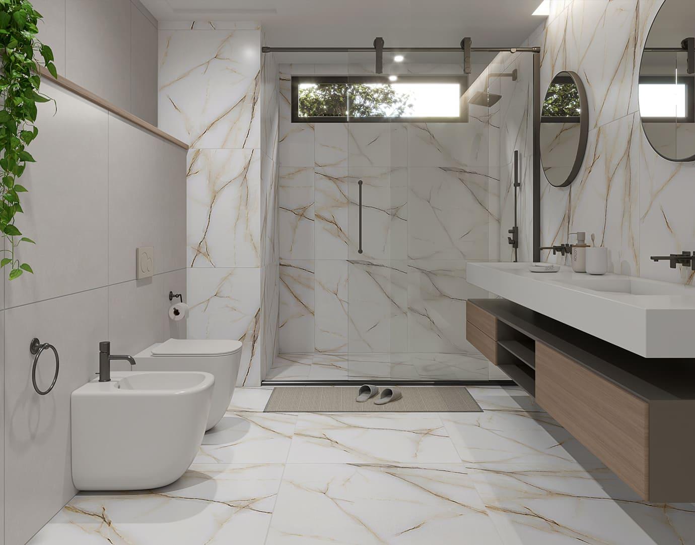 PISO 81X81 GOLDEN LUX MATE RETIFICADO